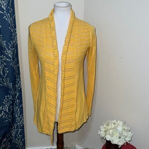 Anthropologie | Anthro Angel Of the North Visionary Cardigan Linen Blend sz S